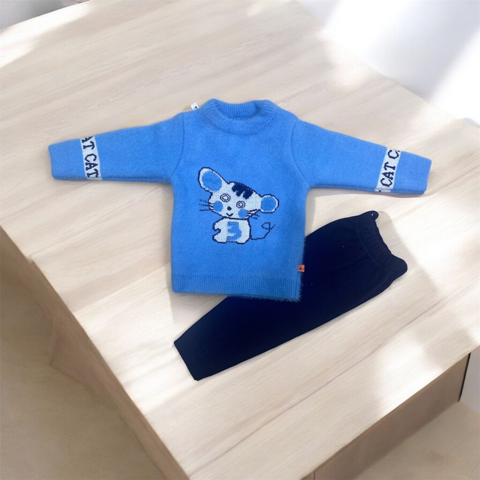 CAT WOOLEN SUIT 0M+