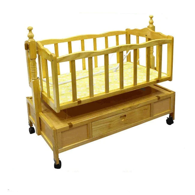 Baby wooden cot / swing cot
