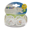 Avent soother pack of 2 0-6