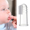 INFANTS  Massager Brush Soft Silicon Finger Toothbrush for Baby Teeth gums