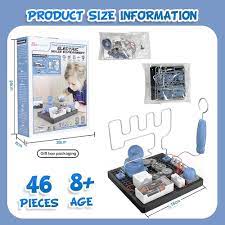 boys learning educational toy  Electric Maze Challenge Science Kit 8+ ages