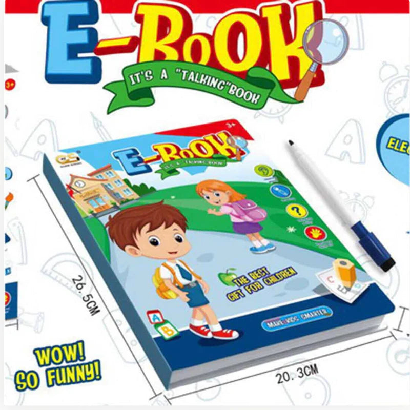 Educational Talking E-Book for Kids 3+