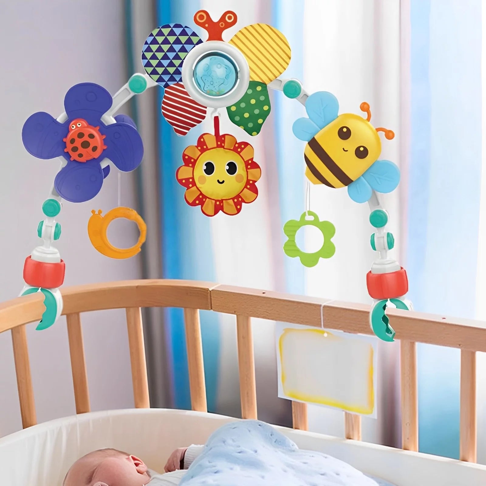 Baby play arch cot mobile
