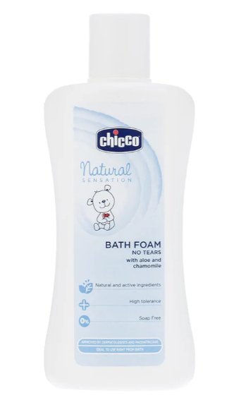 Chicco Bath Foam Nat Sens 200ML