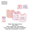 Hudson Baby Bandana Bib (3's/Pack) & Socks (2 Pack/Set