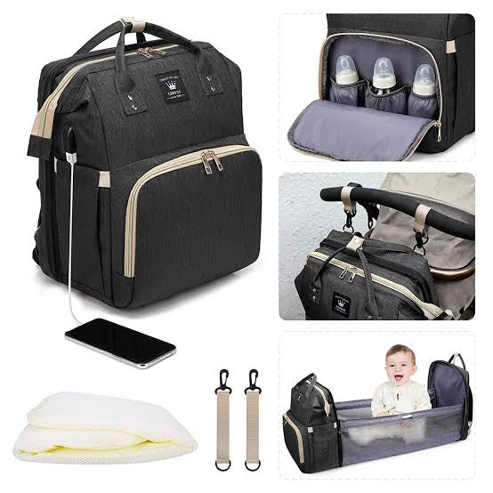 Fisher price baby diaper nappy bag bag pack style  mummy changing bag backpack multi-function
