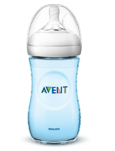 AVENT NATURAL  BOTTLE 260 ML - BLUE SCF695/13
