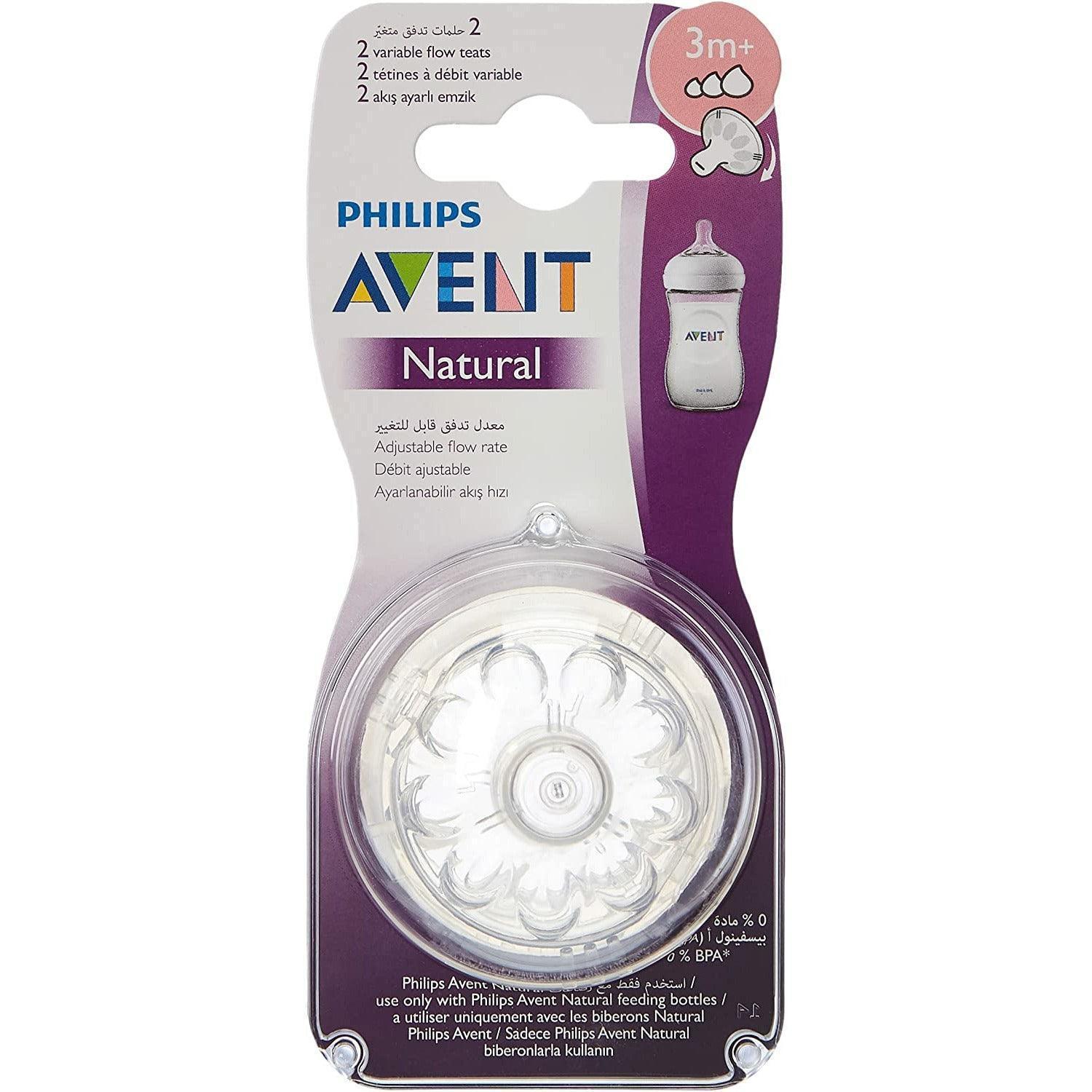 Avent natural nipple 0M+