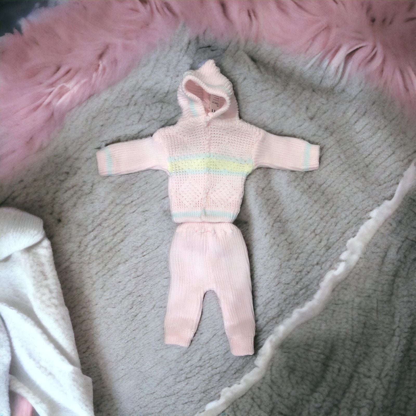 Baby hooded  woolen suits  for newborn