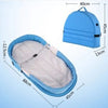 Portable Baby Crib Newborn Baby Bed Folding Travel Beds Nest Infant Bassinet Cot With Toys Mosquito Net Cribs For Baby Sleeping