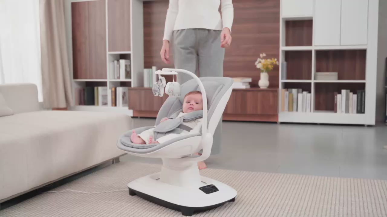 MASTELA DELUXE SWING MULTI-MOTION BABY CRADLE SWING ELECTRIC  0M+