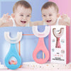 Baby Toothbrush Children's Teeth Cleaning Brush Kids U-Shaped Toothbrush Mouth Oral Cleaning Brush