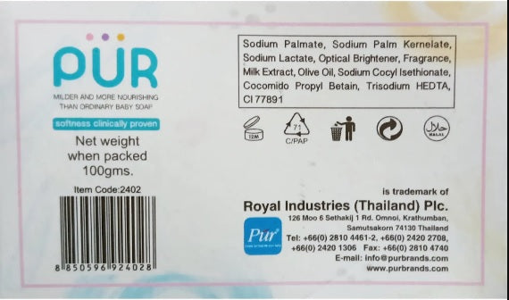 Pur baby soap