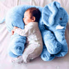 Baby elephant cuddle pillow