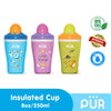 Pur insulated straw cup 8oz/250ml