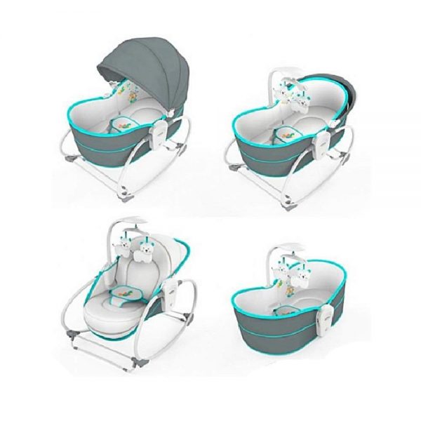 5 in 1 deluxe mastela rocker basinet manual portable