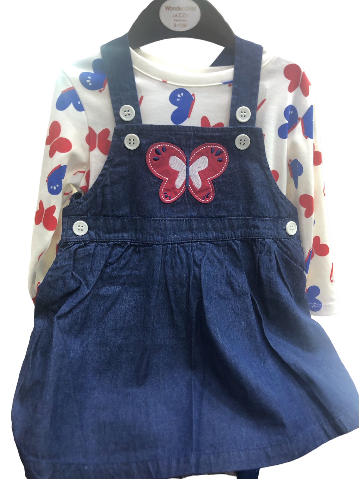 Baby jean frock
