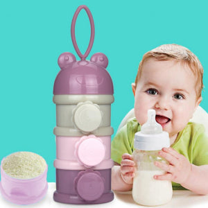 Baby milk container 3 portion set