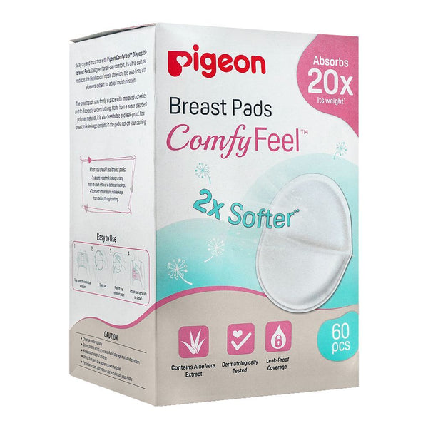 Pigeon Disposable Nursing Pads for Breastfeeding, Contains Aloe Vera E –  pigeon-na